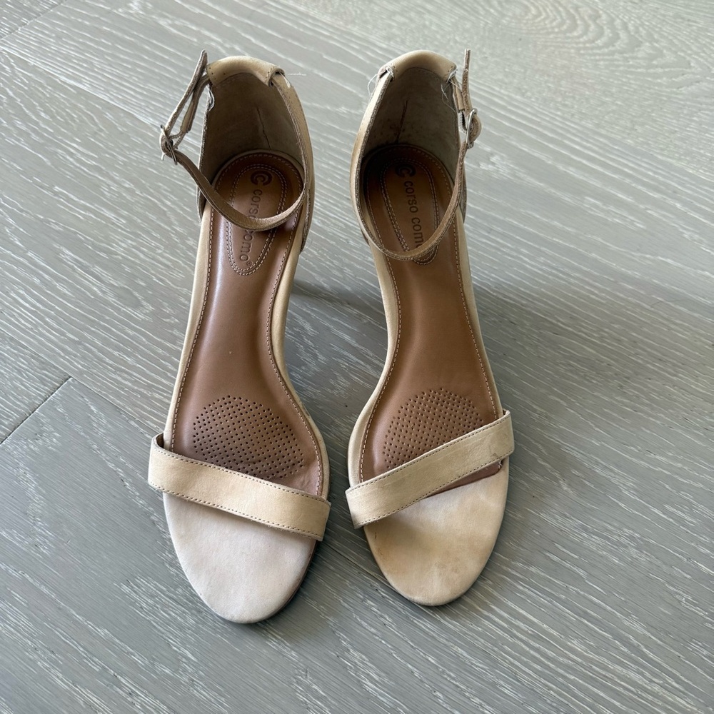 Corso Como heels, 8.5